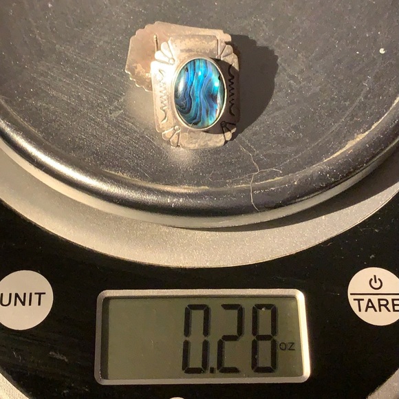 Vintage Native American Abalone Earrings - Picture 4 of 4